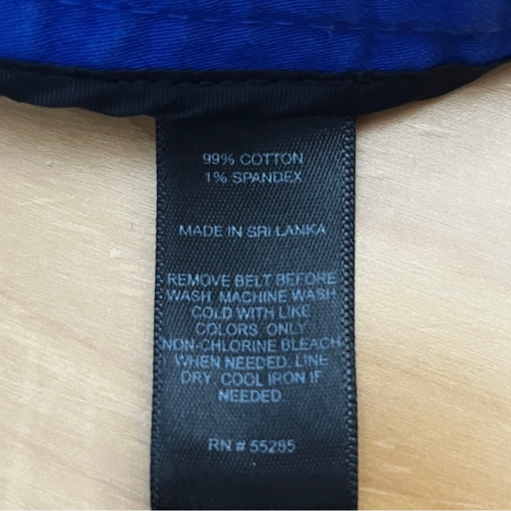 EXPRESS Blue Cotton Shorts Size 0 - Picture 6 of 7